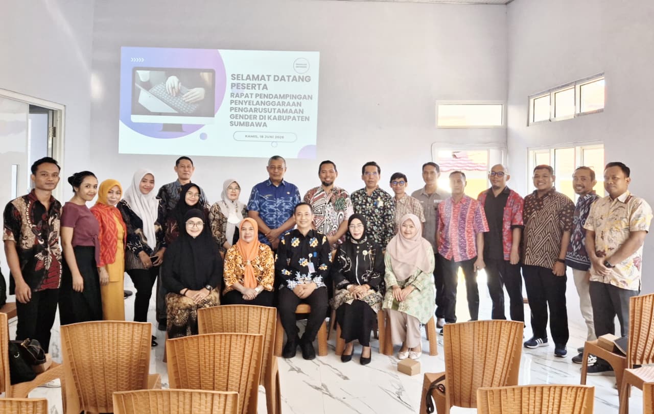 Rapat Pendampingan Penyelenggaraan  Pengarusutamaan Gender di Kabupaten Sumbawa [18/06/2026]