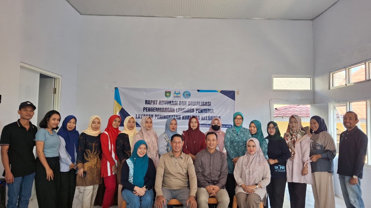 Perkuat Ketahanan Keluarga, DP2KB-P3A Gelar Advokasi dan Sosialisasi Layanan Keluarga